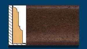 Плинтус пробковый ArtCorkDesing С 103 (Колер 14) 12х65х910 мм в Томске