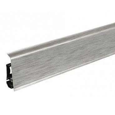 Плинтус пластиковый Arbiton INDO70 17 Алюминий 2,5 м в Томске