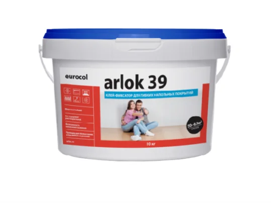 Клей Arlok 39 (10 кг) 150-200 г/м2, фиксатор против сдвигов в Томске