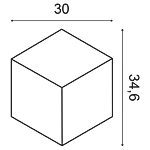 Декоративная панель Orac W105 (30x34.6x3 см) в Томске