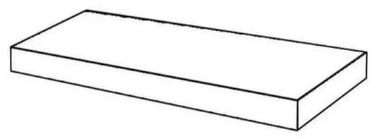 Керамогранит Italon Метрополис Империал Блэк Ступень угл. правая 33х120 (Натур) в Томске