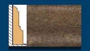 Плинтус пробковый ArtCorkDesing С 103 (Колер 10) 12х65х910 мм в Томске