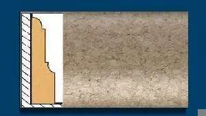 Плинтус пробковый ArtCorkDesing С 104 (Колер 6) 12x40x910 мм в Томске