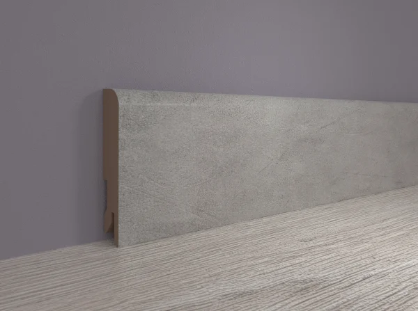Плинтус MDF Bonkeel 24065 Бетон Лофт Натур (100х16х2400 мм) в Томске