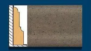 Плинтус пробковый ArtCorkDesing С 104 (Колер15) 12x40x910 мм в Томске