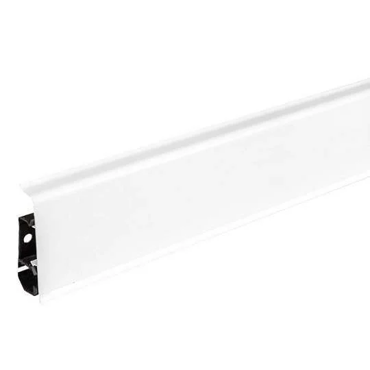 Плинтус пластиковый Arbiton INDO70 01 Белый блеск 2,5 м в Томске