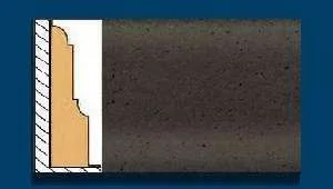 Плинтус пробковый ArtCorkDesing С 104 (Колер18) 12x40x910 мм в Томске