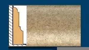 Плинтус пробковый ArtCorkDesing С 103 (Колер 4) 12х65х910 мм в Томске