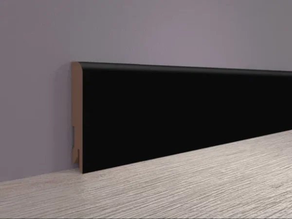 Плинтус MDF Bonkeel 24032 Чёрный Софт (100х16х2400 мм) в Томске