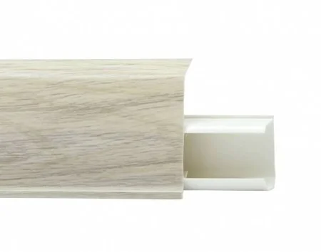 Пластиковый плинтус Royce №526 Дуб Орегон (55х23х2200мм) в Томске