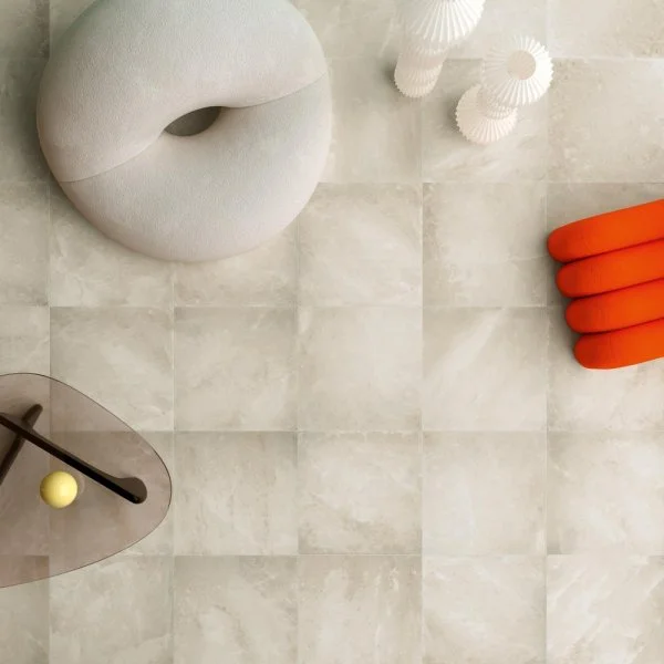 Керамогранит Coliseum Ривьера Уайт 60х60 (Натуральный и Реттифицированный) в Томске