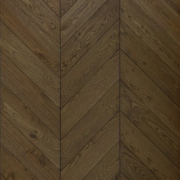 Инженерная доска Kochanelli Французская Ёлка Оскуро Дуб Original Браш (600х120х15) в Томске