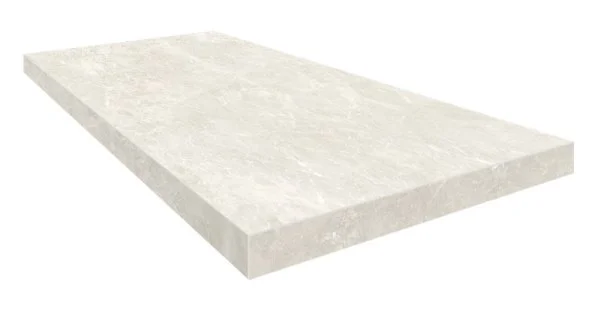 Керамогранит Coliseum Да Винчи Уайт Ступень угловая правая (Натуральный, 33х60) в Томске