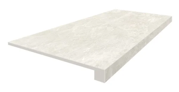 Керамогранит Coliseum Да Винчи Уайт Ступень фронтальная (Натуральный, 33х60) в Томске