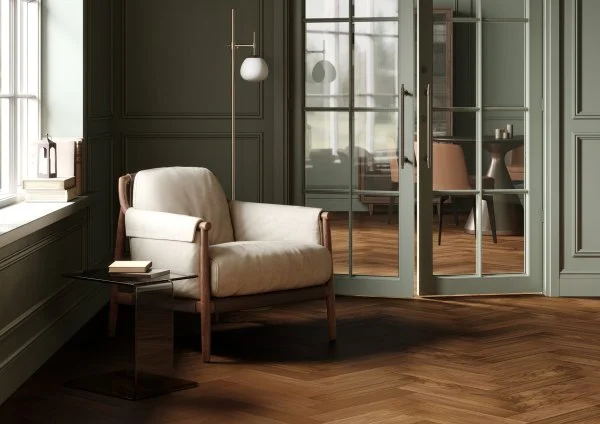 Паркетная доска Quartz Parquet Штучный паркет Орех Американский 44-400-29 в Томске