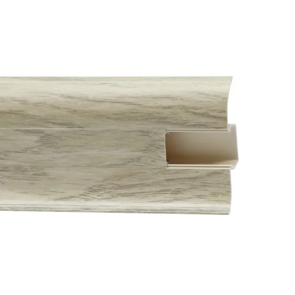 Пластиковый плинтус Royce №853 Дуб Супрема (58х22х2200мм) в Томске