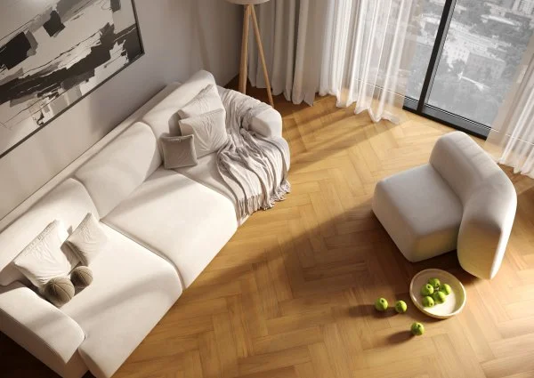 Паркетная доска Quartz Parquet Штучный паркет Тик Южноамериканский 44-400-71 в Томске