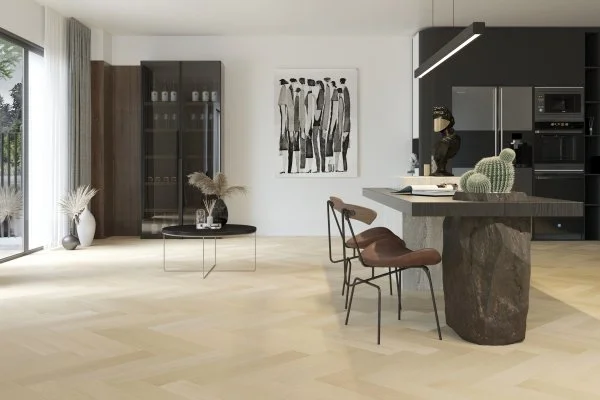 Паркетная доска Quartz Parquet Английская Ёлка Дуб Испанский 33-404 в Томске