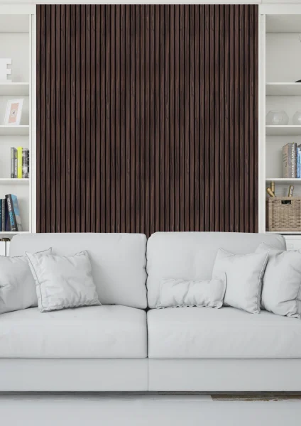 Декоративная панель для стен HiWood LV124 BR395K (120х12х2700мм) в Томске