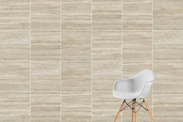 Керамогранит Vitra CityStone Травертин Линейный 60х60 (Натуральная и Реттифицированная) в Томске