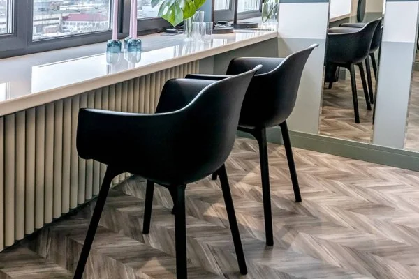 Пробковое покрытие CorkStyle Chevron Silver в Томске