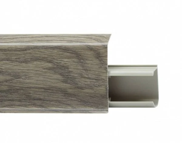 Пластиковый плинтус Royce №532 Дуб Рустикальный (55х23х2200мм) в Томске
