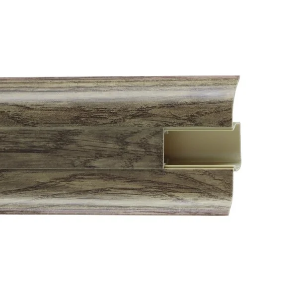 Пластиковый плинтус Royce №841 Дуб Миланский (58х22х2200мм) в Томске