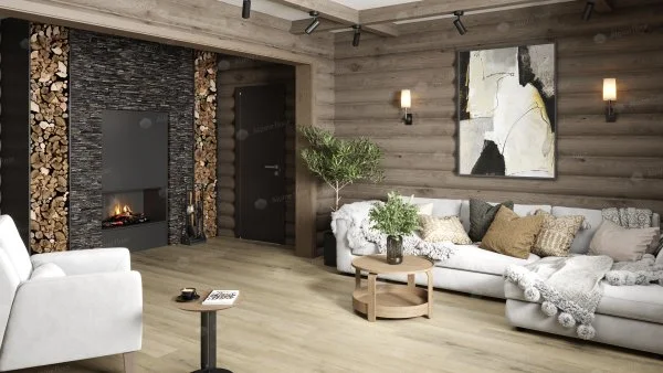 Кварц-виниловая плитка Alpine Floor Premium XL Дуб Сливочный ЕСО 7-19, 8 мм. 43 класс в Томске