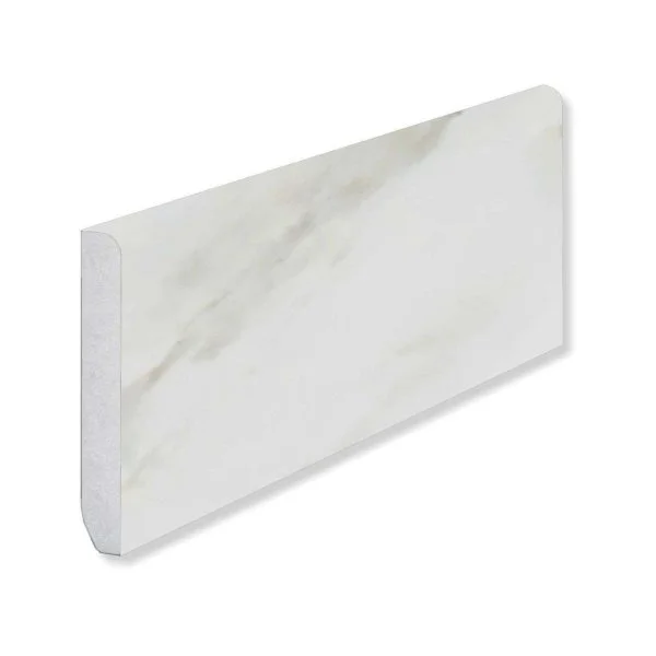 Кварцевый плинтус Fargo 6089-1 Белый Мрамор 80х11х2200 мм в Томске