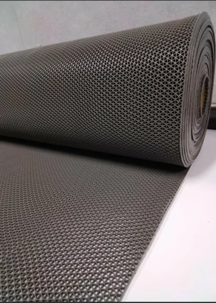 Грязезащитное рулонное покрытие ЗигЗаг Серый 5 мм (1,2 м) Китай в Томске