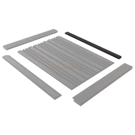 Финишный молдинг LF124B BR395K левый декорированный (31х12х2700мм) в Томске