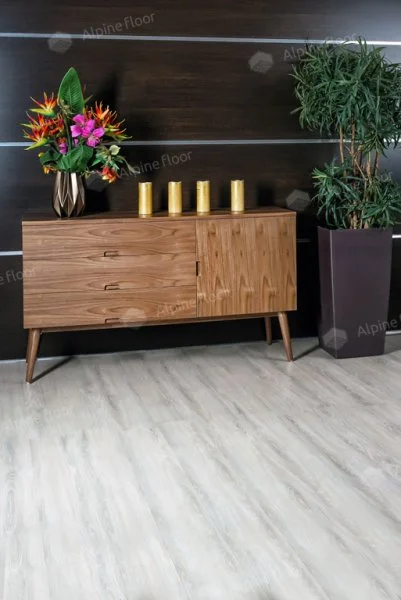 Кварц-виниловая плитка Alpine Floor Easy Line Дуб Снежный ЕСО 3-14 3 мм. 43 класс в Томске