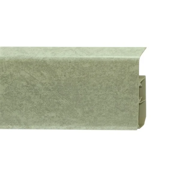 Пластиковый плинтус Royce №339 Мрамор Светлый (80х24х2200мм) в Томске