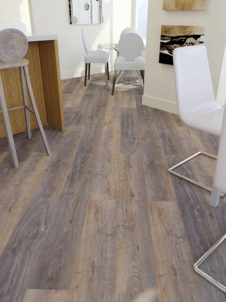 Кварц-виниловая плитка FineFloor Light Дуб Борда FF-1333 в Томске