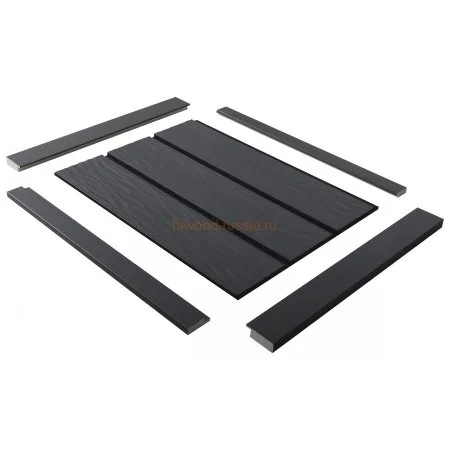 Финишный молдинг LF124A GR15K правый декорированный (42х12х2700мм) в Томске