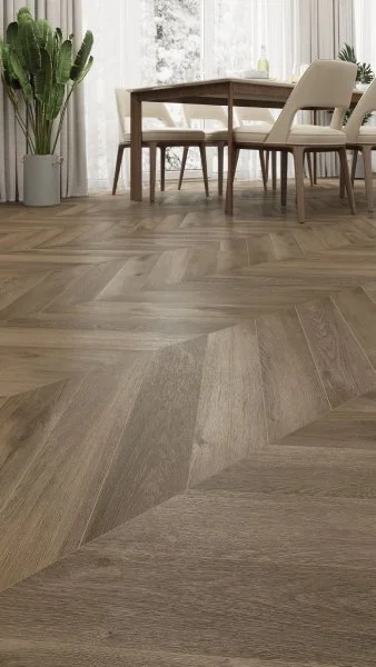 Кварц-виниловая плитка Alpine Floor Chevron Дуб Насыщенный ECO 20-4 (2,5 мм. 43 класс) в Томске