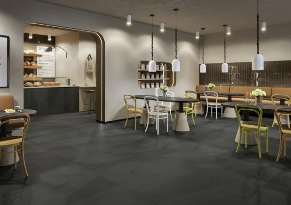 Керамогранит Coliseum Ардезия Блэк 60х120 (Натуральный и Реттифицированный) в Томске