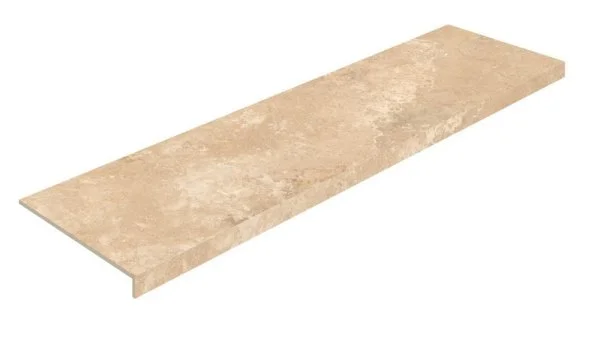 Керамогранит Coliseum Аурелия Беж Ступень фронтальная (Натуральный, 33х120) в Томске