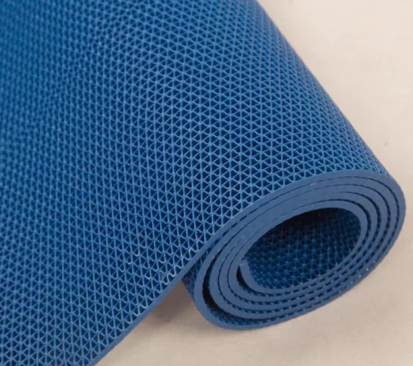 Грязезащитное рулонное покрытие ЗигЗаг Синий 4,5 мм (1,2 м) Китай в Томске