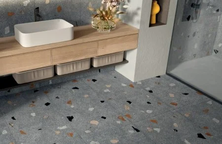 Керамогранит Coliseum Палладио Блэк 60х120 (Натуральный и Реттифицированный) в Томске