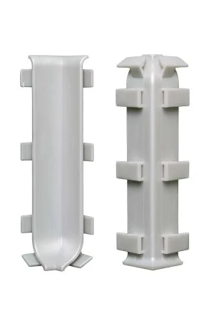 Внутренний угол Bonkeel ПЛ60 серый (ПВХ) в Томске