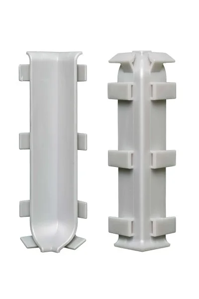 Внутренний угол Bonkeel ПЛ80 серый (ПВХ) в Томске