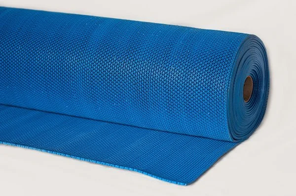 Грязезащитное рулонное покрытие ЗигЗаг Синий 4,5 мм (1,2 м) Китай в Томске