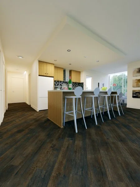 Кварц-виниловая плитка FineFloor Light Дуб Берген FF-1372 в Томске