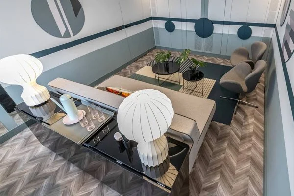 Пробковое покрытие CorkStyle Chevron Silver в Томске