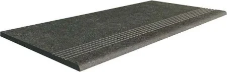 Керамогранит Italon Аурис Блэк ступень (Натуральная, 30х60) в Томске