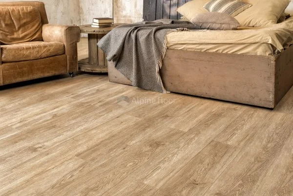 Каменно-полимерная плитка Alpine Floor Grand Sequoia Секвоя Миндаль ECO 11-6, 4мм 43 класс в Томске