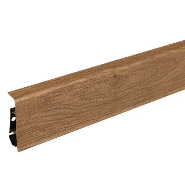 Плинтус пластиковый Arbiton INDO70 12 Дуб темный 2,5 м в Томске