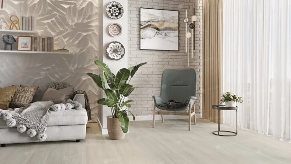 Каменно-полимерная плитка Alpine Floor Solo Plus Виваче ЕСО 14-201, 4 мм, 43 класс в Томске