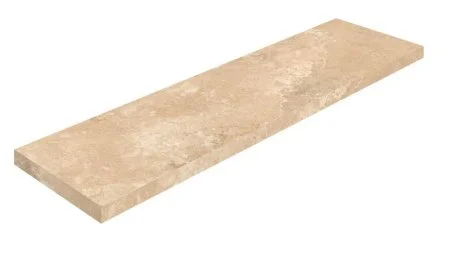 Керамогранит Coliseum Аурелия Беж Ступень угловая левая (Натуральный, 33х120) в Томске